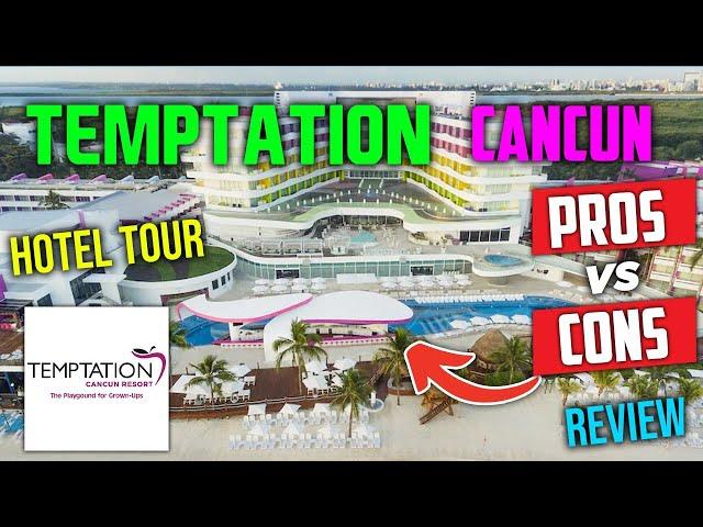 Temptation Cancun Hotel Tour & Review | Mexico All Inclusive Resorts