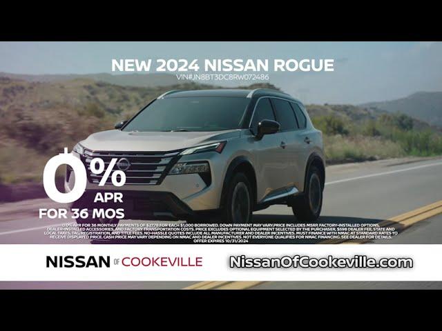 Nissan of Cookeville October Specials