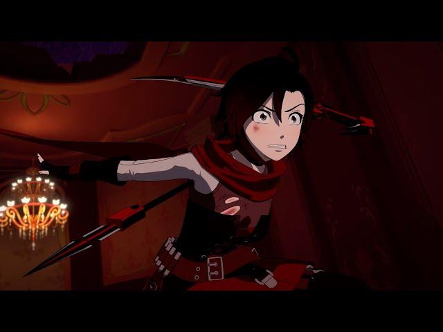 Neo's Tea Party / Ruby vs. Neo & Her Illusions (Full Fight Supercut) | RWBY V9 | [4K]