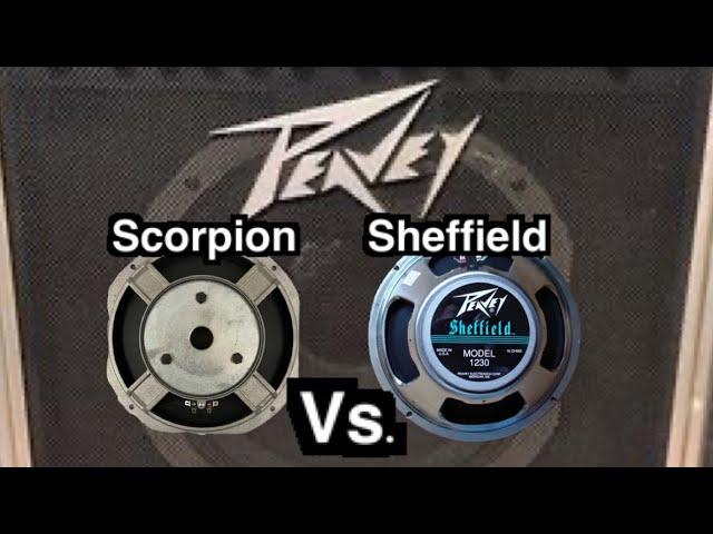 @peavey Scorpion vs. Sheffield Speakers