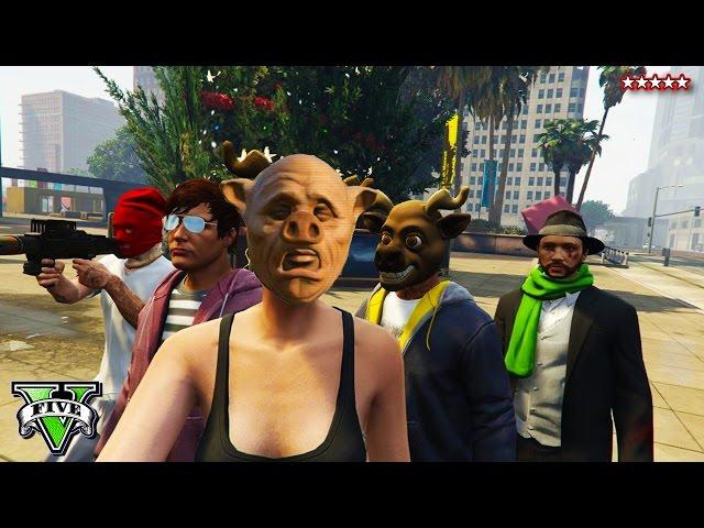 GTA 5 PIGGY HUNT & HIPSTER HUNT!!! - GTA 5 Online EPIC Mini-Games - GTA w/ The CREW