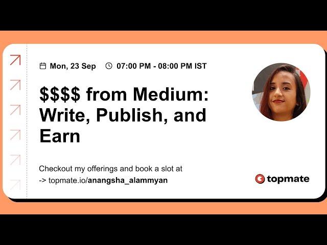 $$$$ from Medium: Write, Publish, and Earn