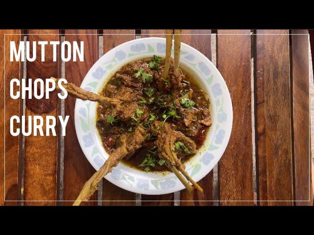 Pepper Mutton Chops  // Easy Mutton Chops Masala/Curry Recipe