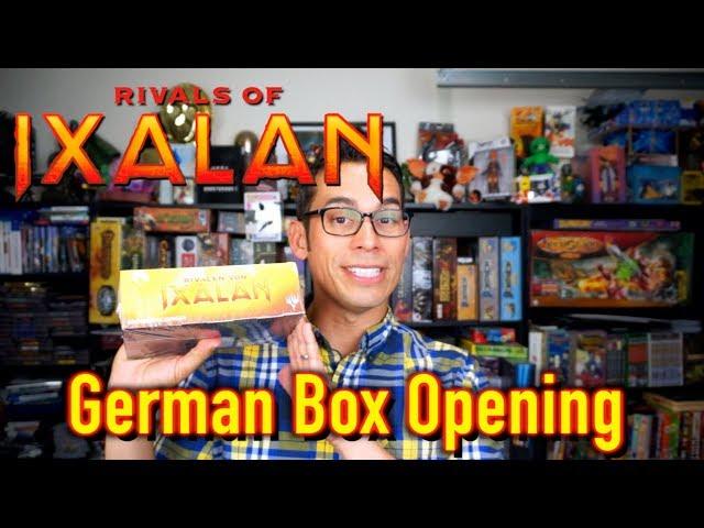 MTG - Rivals of Ixalan - German Box Opening