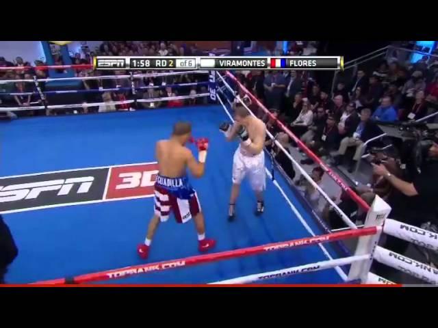 Javier Flores vs. Alex Viramontes