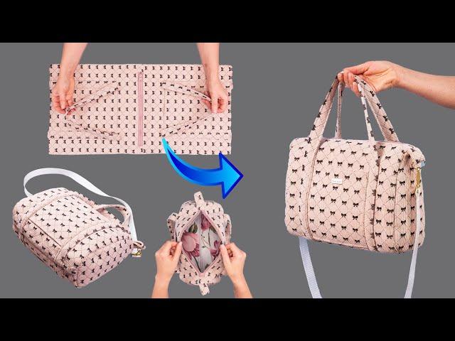 You will be surprised how easily you can sew this stylish bag! Miarti️