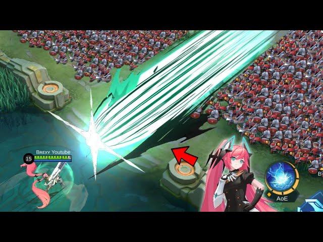 Miss Hikari Layla no cooldown vs 1000 minions (Tsundere build)