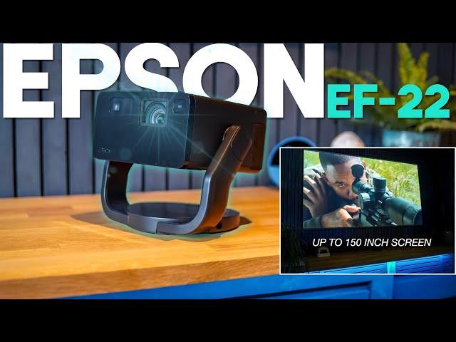 The Super Smart Lifestyle Laser Projector from Epson with Google TV | The Epson EF-22