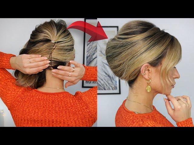 Easy French TWIST UpDo Hair Tutorial 