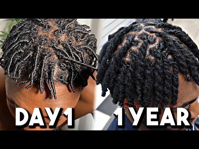 1 Year Visual Locs Journey | 1 - 12 Months Starter Locs (Dreadlocks Journey)