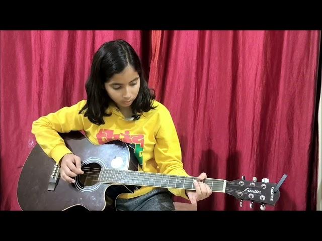 Kabira song cover by guitar tab aditi raj