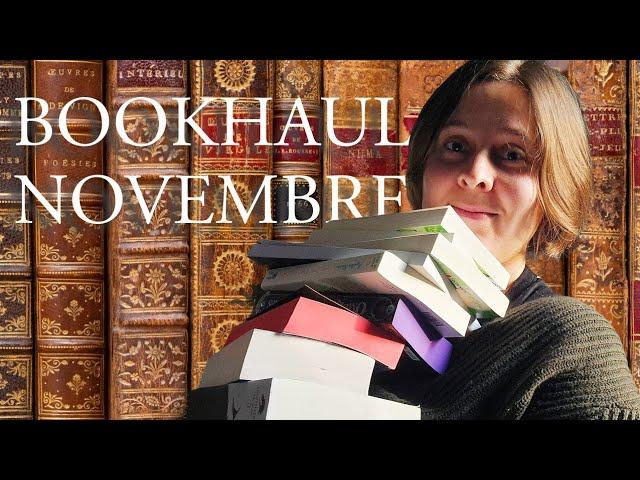 Bookhaul Novembre 2024