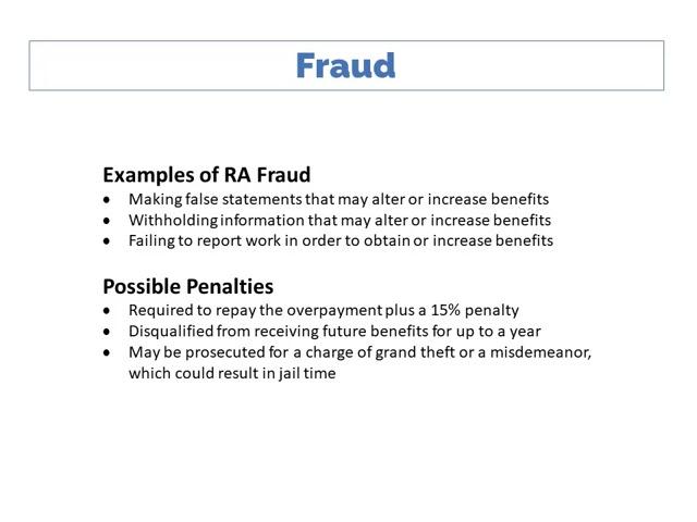 Reemployment Assistance Fraud