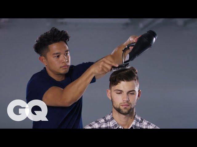 How to Use a Blow-Dryer - Best Hair Tips for Men | GQ