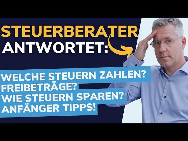 Online Business Steuern  | DAS MUSST DU WISSEN! | @Der-Steuerberater antwortet!