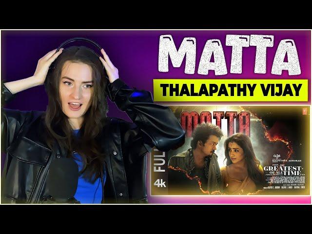 MATTA | The Greatest Of All Time | Thalapathy Vijay (Tamil ) Venkat Prabhu