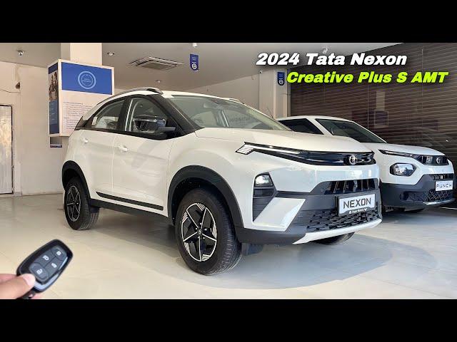 Tata Nexon Creative Plus S AMT 2024 Price & Features ️ Nexon Top Model 2024 !!