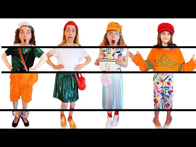 ALL MIXED UP COLOR CLOTHES Challenge By The Norris Nuts