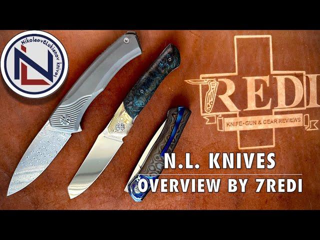 N.L. Knives Frodo & Aurus Overview - The next BIG Name from Russia?