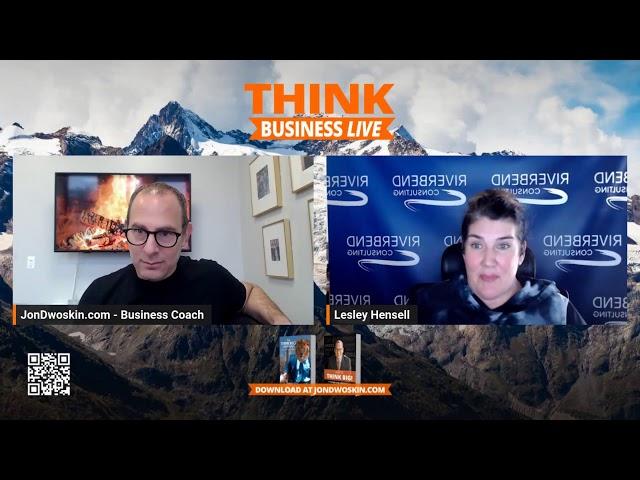 THINK Business LIVE with Lesley Hensell, Co-Founder of Riverbend Consulting