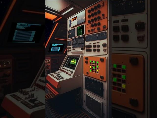 Navigation Section: Star Patrol Craft (SPC-47F) SciFi Ambient, Cosmic, Exploration Brown Noise