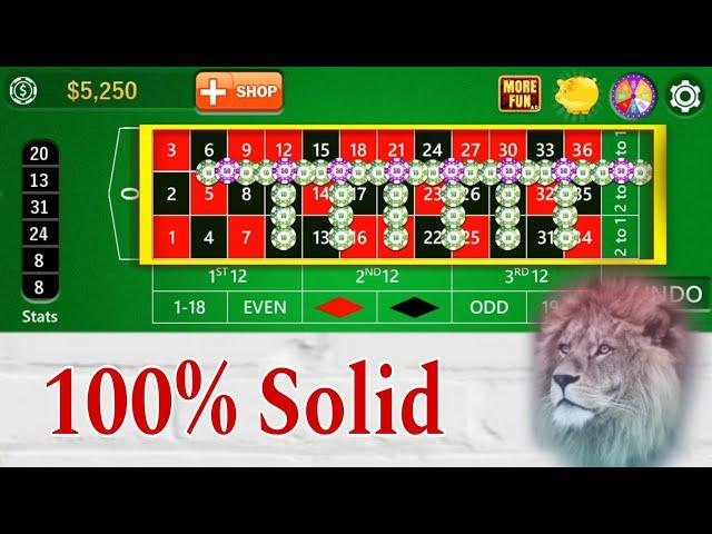  The 100% Solid Betting Strategy to Win at Roulette | Roulette Strategy to Win