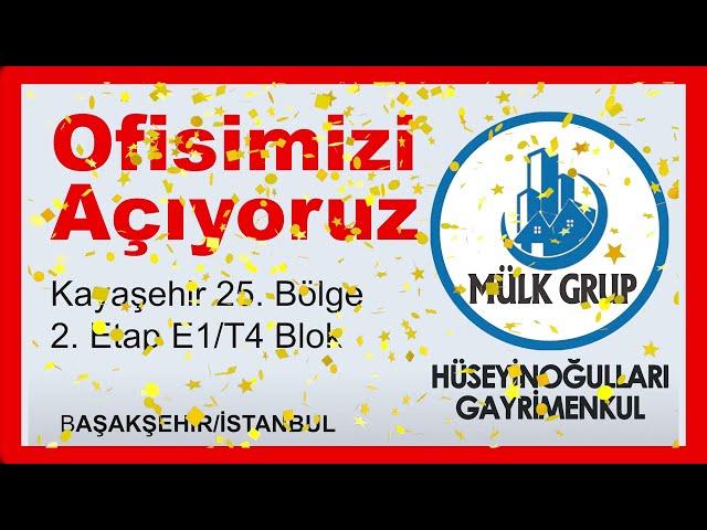 MÜLK GRUP HÜSEYİNOĞULLARI KAYAŞEHİR  25. BÖLGE 2. ETAP TA AÇILIYOR DAVETLİSİNİZ. HAYIRLI OLSUN!