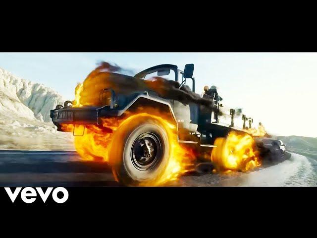 Balti - Ya Lili feat. Hamouda (Starix & XZEEZ Remix) | Ghost Rider  (Highway Chase Scene)