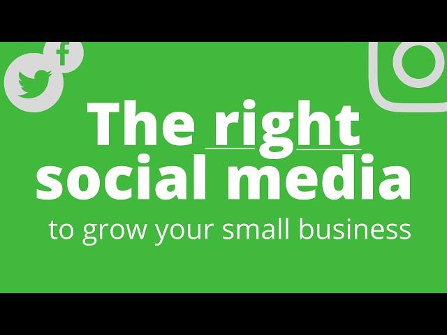 Social media marketing for small businesses