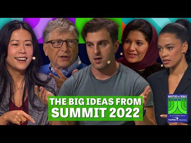 Highlights from the 2022 Masters of Scale Summit