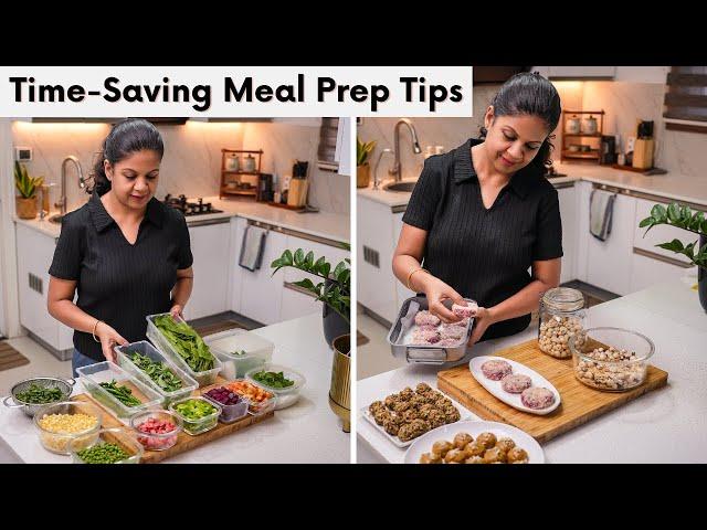 Time Saving Meal Prep Tips for a Hassle Free Cooking | My Weekend Meal Prep Routine