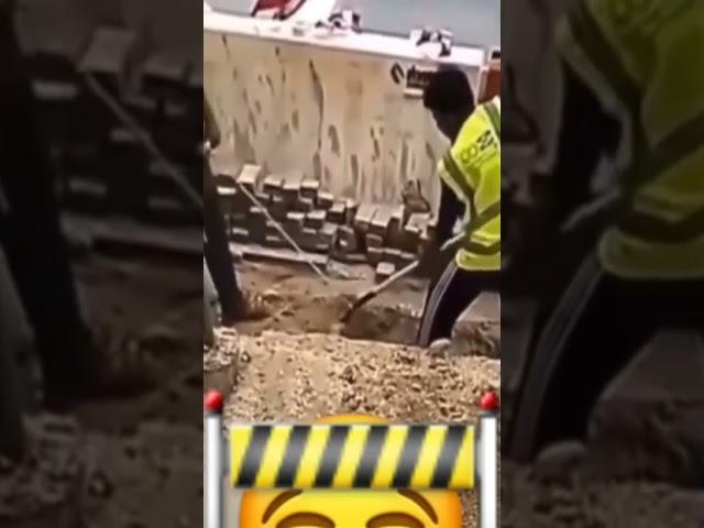 "Work Smart Not Hard"  #FunnyShorts #Construction #Memes #LOL