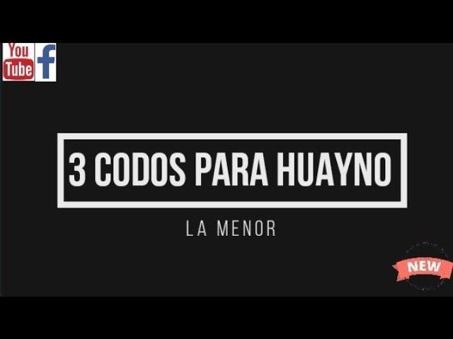 CODOS PARA HUAYNO EN LA MENOR - CONTIGO APRENDI - TUTORIAL