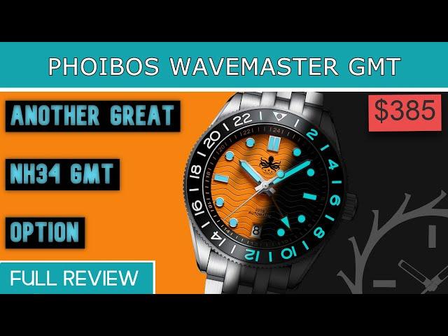 Phoibos Wavemaster GMT Full review