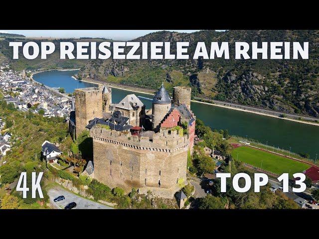 The most beautiful places, castles and palaces on the Romantic Rhine - TOP DESTINATIONS in Germany