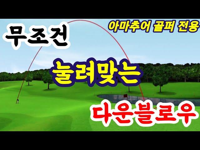 아이언 눌러치는 방법/영업비밀 이미지 2가지