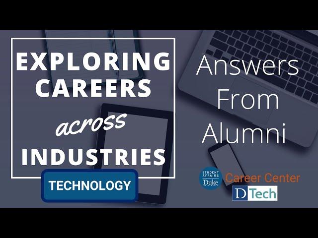 Exploring Careers Across Industries - Technology