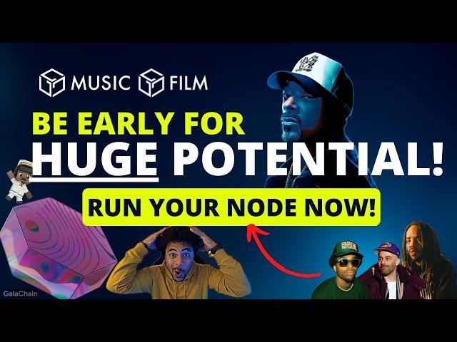 Own NFTs, Run Nodes, and Harvest Game-Changing Rewards with Gala Music and Film!  #nodes #crypto