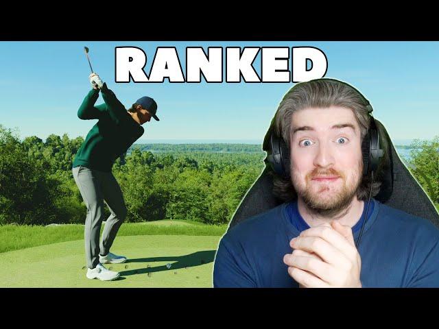 INSANELY CLOSE MATCHES IN RANKED | PGA TOUR 2K23 Gameplay