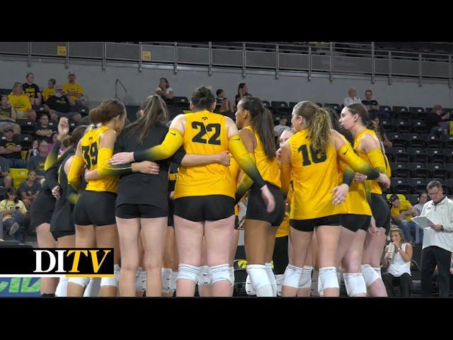 DITV Sports: Iowa Volleyball Struggles in Kwik Star Classic