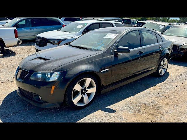 A Rare and Powerful Pontiac G8 GT V8 at IAA! Will it Run?