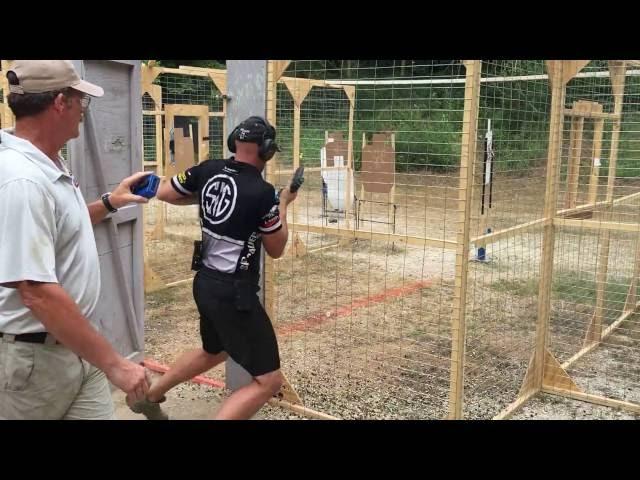 SIG SAUER Pro Shooter, Max Michel, winning with the P320 at the USPSA Nationals.