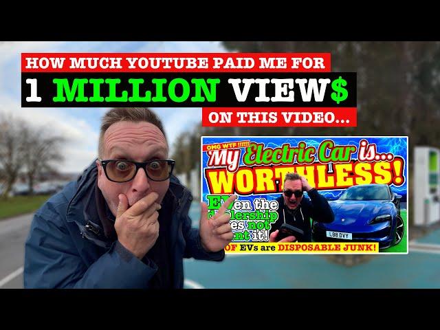 HOW MUCH YouTube PAID me for this VIDEO with OVER 1 MILLION VIEWS!