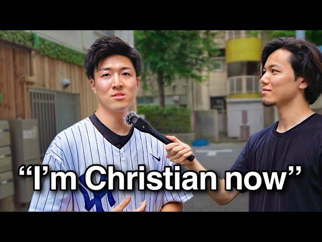 Asking Japanese Christians why they converted to Christianity