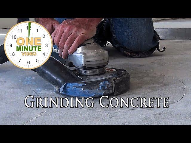 Grinding Concrete