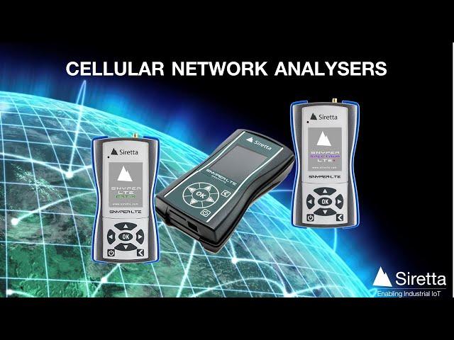 Cellular Signal Analysers - SNYPER Overview - Informational Video