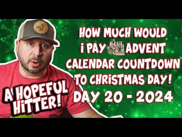 2024 What Would I Pay Countdown to Christmas Day Advent Calendar! Day 20