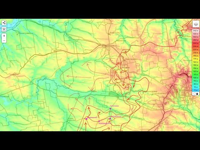 Константиновское и Покровское направления