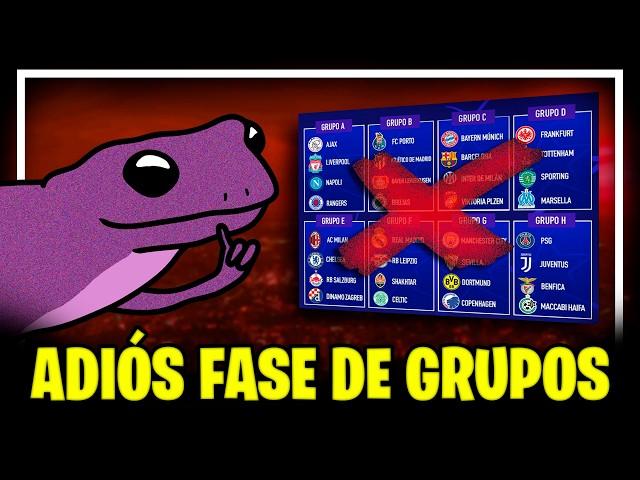 El NUEVO FORMATO de la CHAMPIONS LEAGUE - EXPLICADO