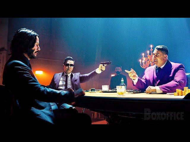 The Poker Game Scene | John Wick: Chapter 4 | CLIP